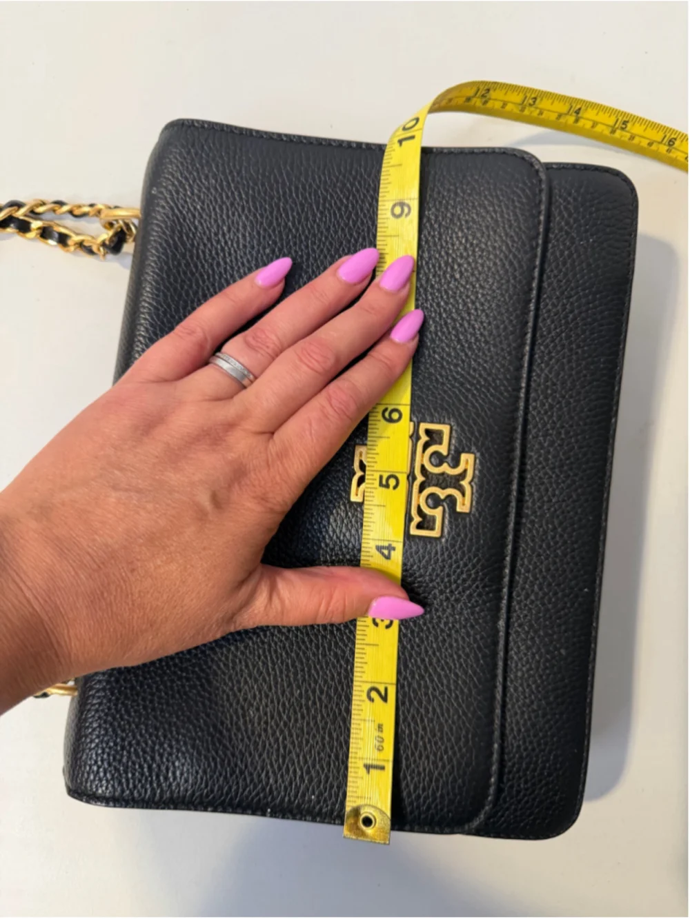 Women's Tory Burch Shoulder Bag One Size Black Gold